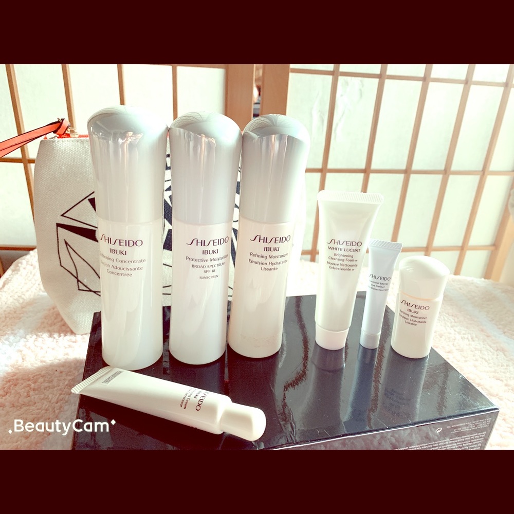 Shiseido Ibuki Skincare Set Plus Gift